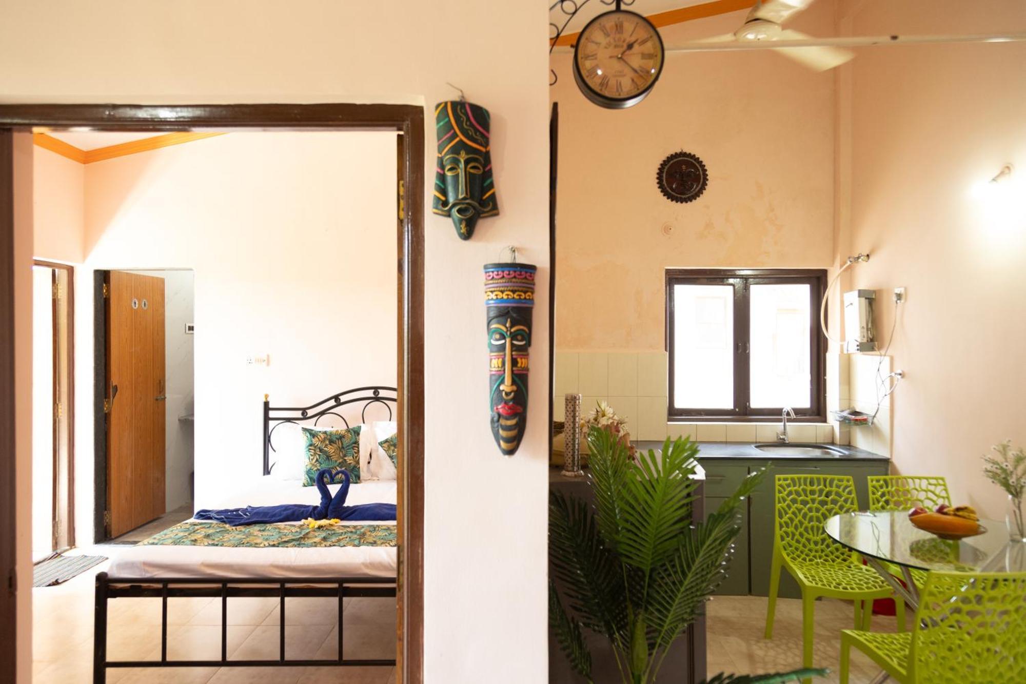 Bbn Serviced Apartment Calangute Rom bilde